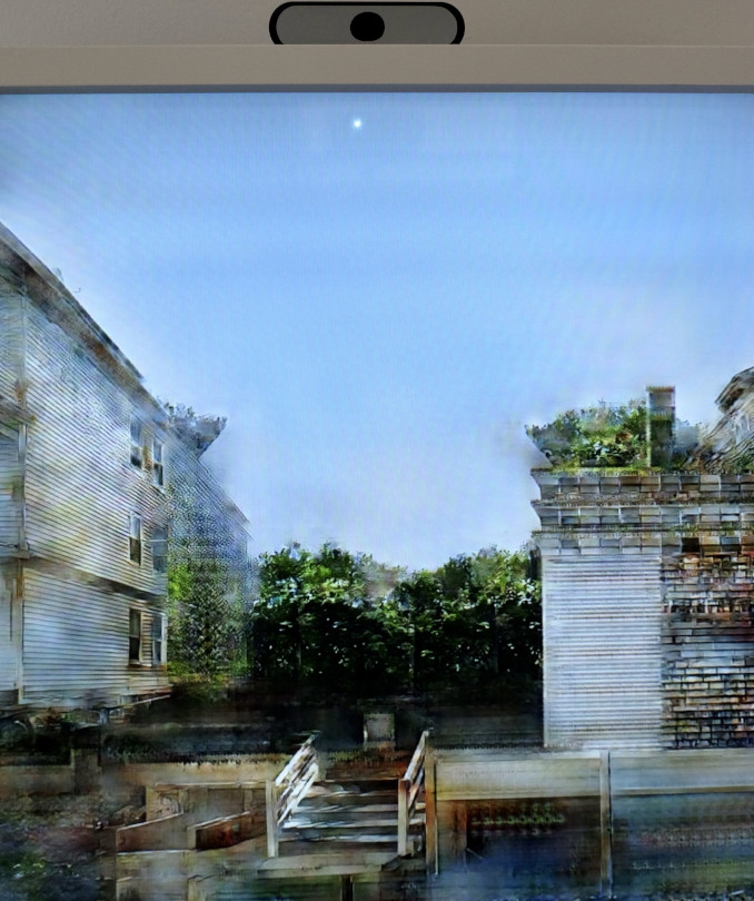 opera artistica al museo Maxxi di Roma
