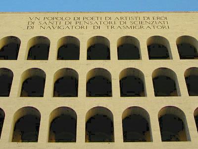 Palazzo della Civilt e del Lavoro, detto il Colosseo Quadrato