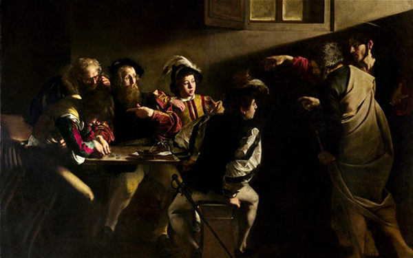 Michelangelo Merisi da Caravaggio, The calling of Saint Matthew