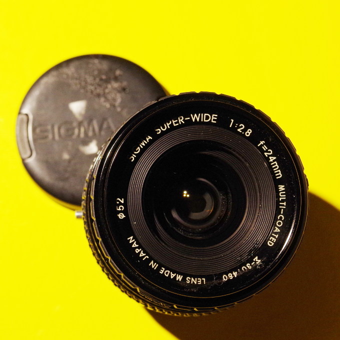 the Canon FD 24mm mounted on the Fujifilm XT-20