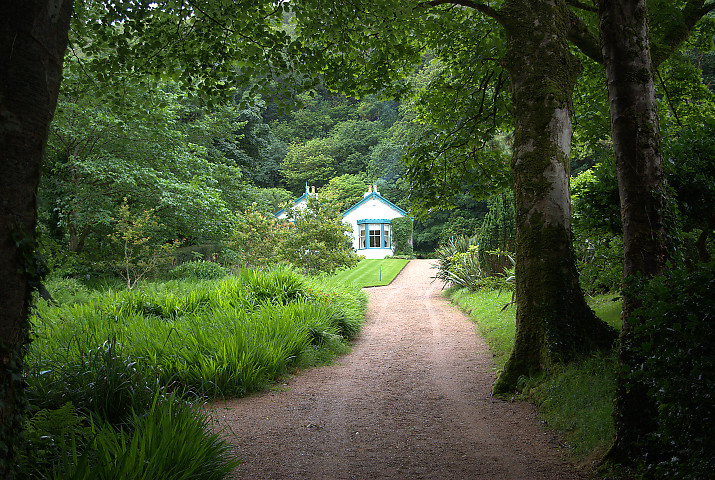 Abbazia di Kylemore: la casetta nel giardino