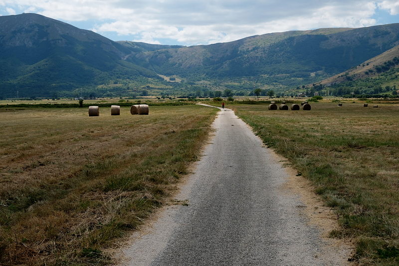 la pista ciclabile delle Rocche