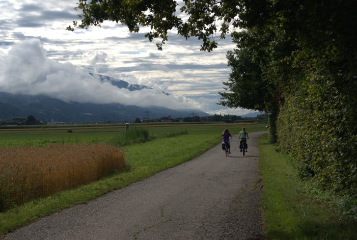 la campagna intorno a Spittal