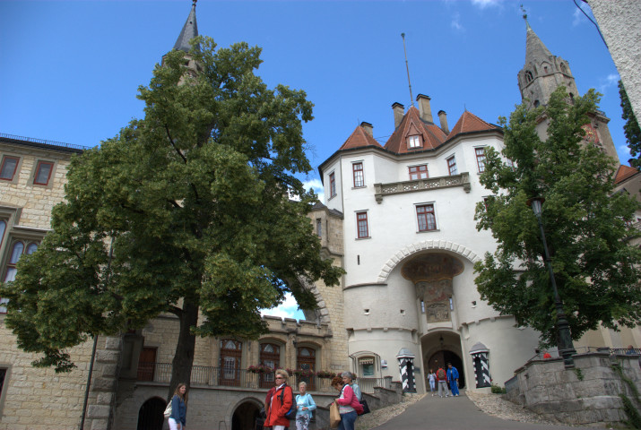 ingresso al castello di Sigmaringen