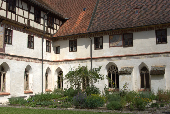 ex abbazia benedettina a Blaubeuren: il chiostro