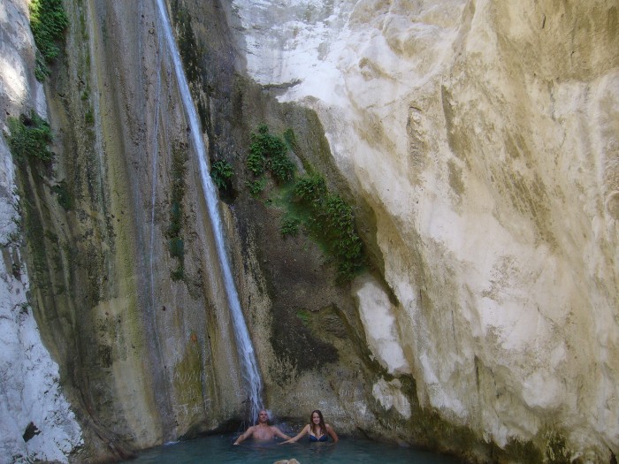 la cascata di Nidri