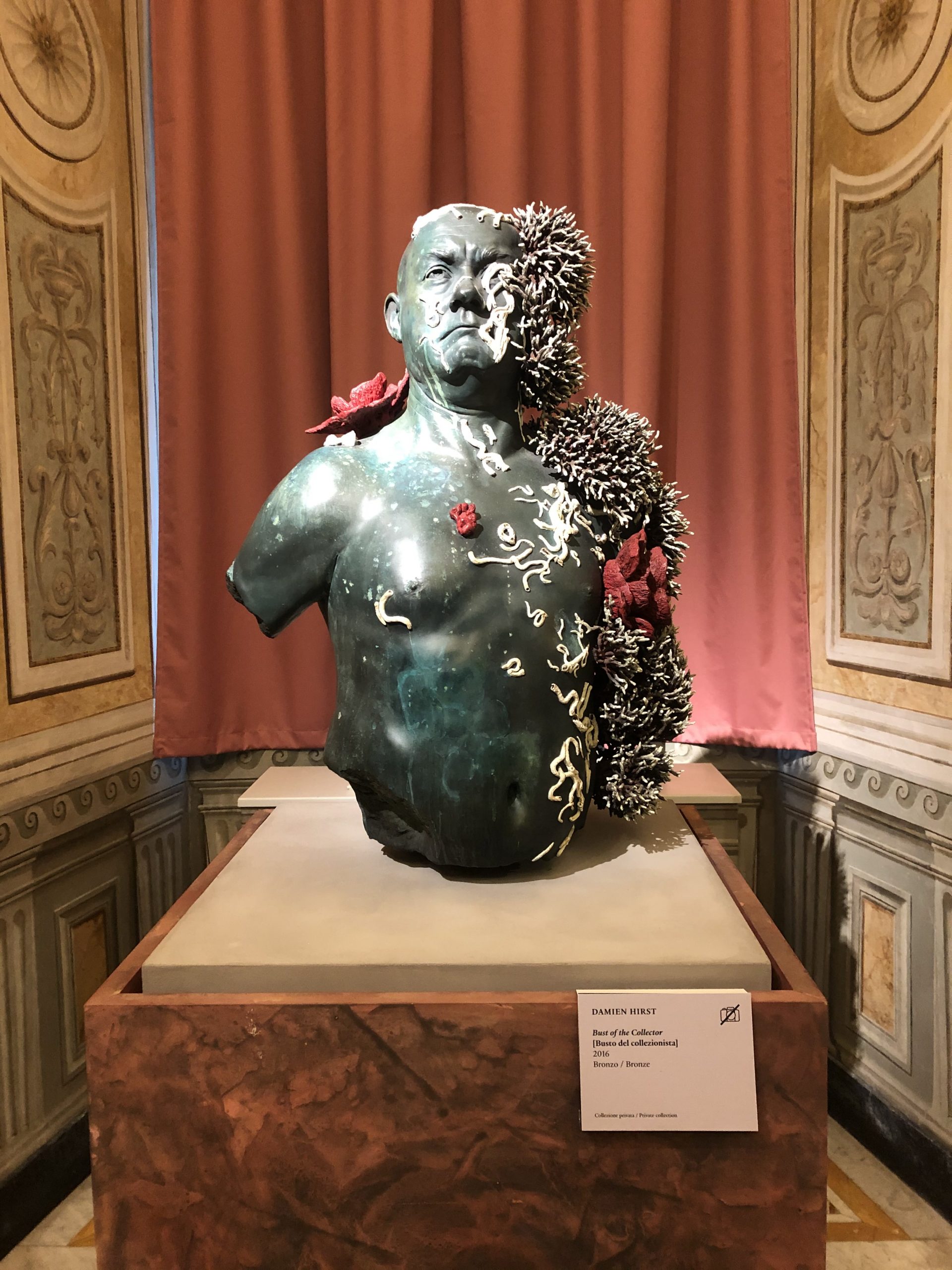 opera di Damien Hirst: Bust of the collector
