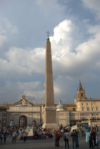 Obelisco a piazza del Popolo