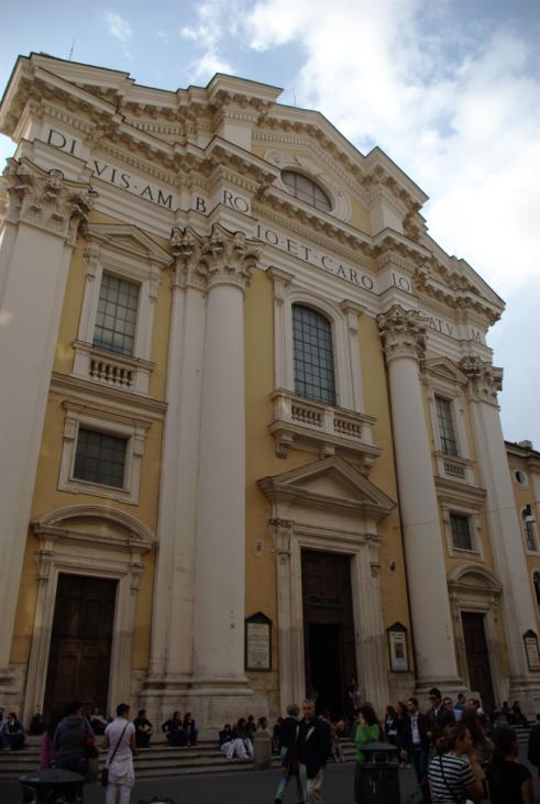 Facciata di San Carlo al Corso