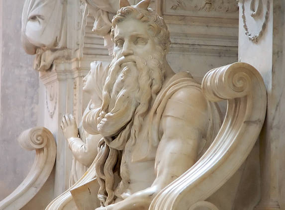 Michelangelo: the Moses in San Pietro in Vincoli